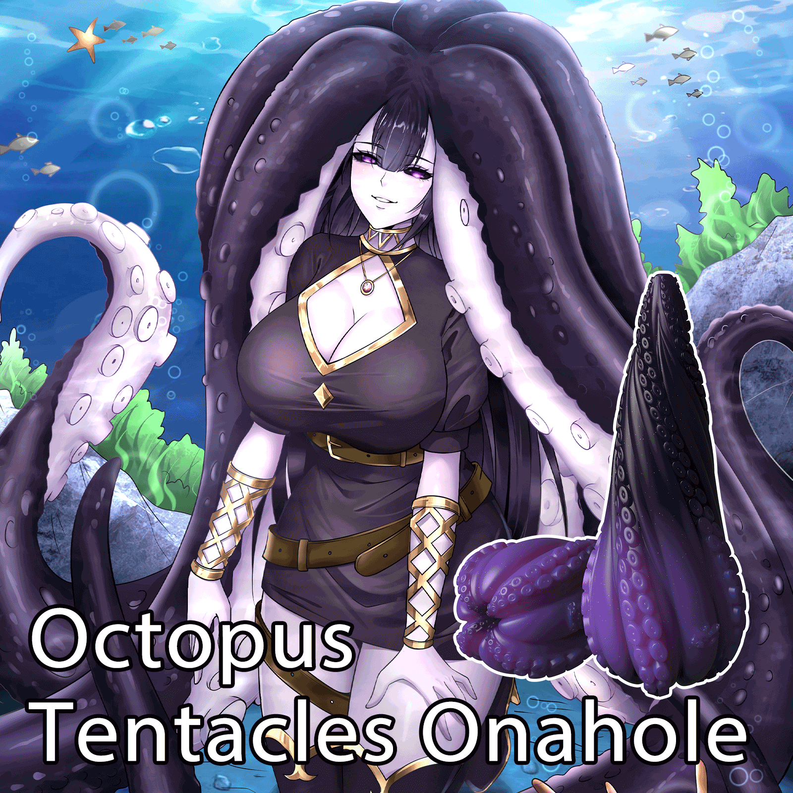 Octavia: Octopus Tentacle Onahole Fantasy Sex Doll Hentai Anime Onahole