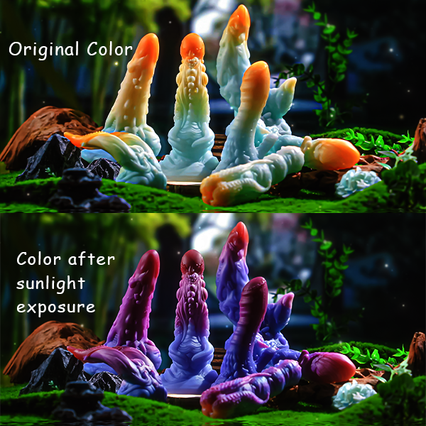 Selina: Snake Fansty Silicone Dildo Creature Cocks Monster Dildos for Women With Strong Suction Cup